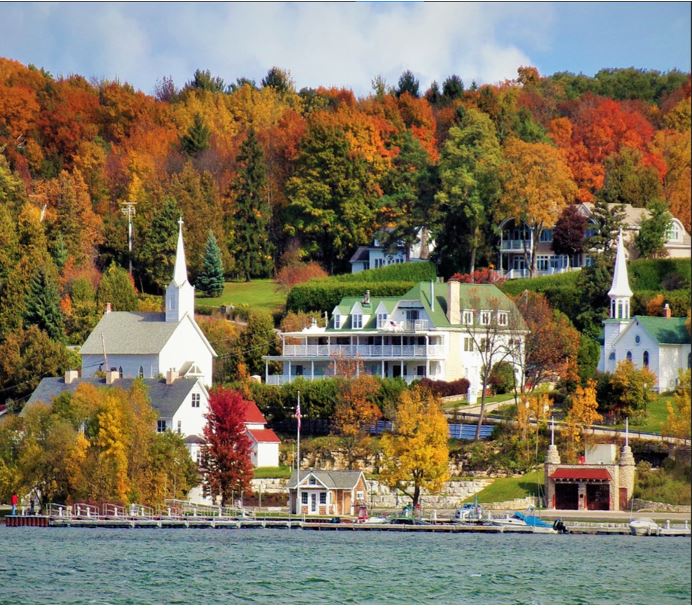 Esacpe to Door County - View Fall Colors 